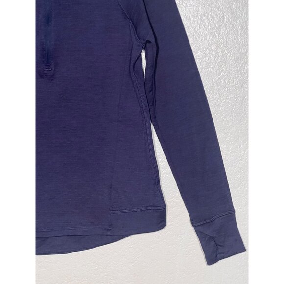 Avia 1/4 Zip Performance/ Activewear pullover LS top Blue Reflective size XL - Picture 7 of 12